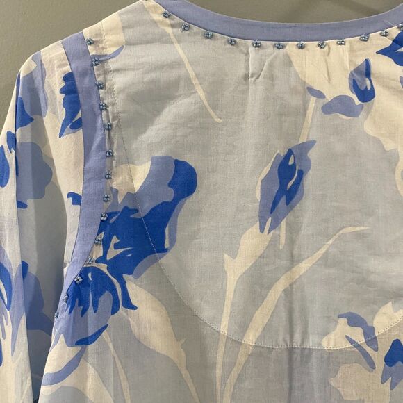 Gretchen Scott Designs Embellished Tunic - Iconic Iris XS - Picture 10 of 12
